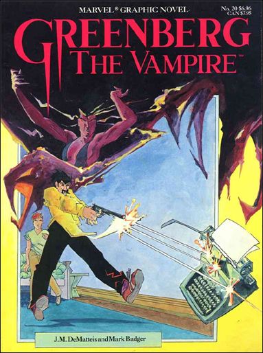Marvel Graphic Novel issue 20 Greenberg the Vampire