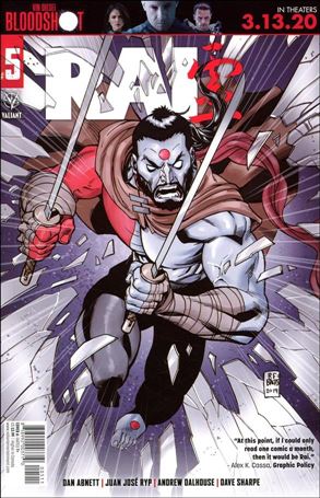 Rai (2019) issue 5 Ramon Bachs Cover