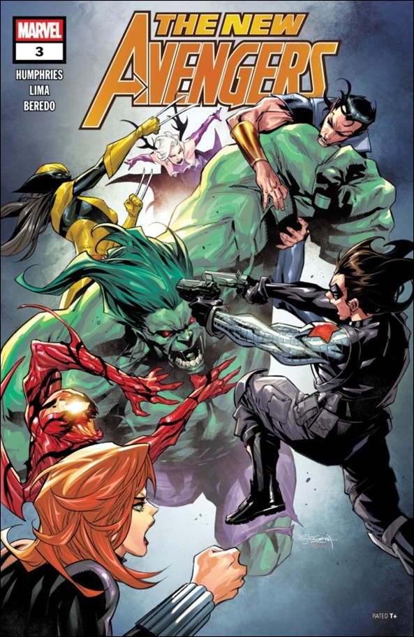 New Avengers (2025) issue 3 Stephen Segovia Cover