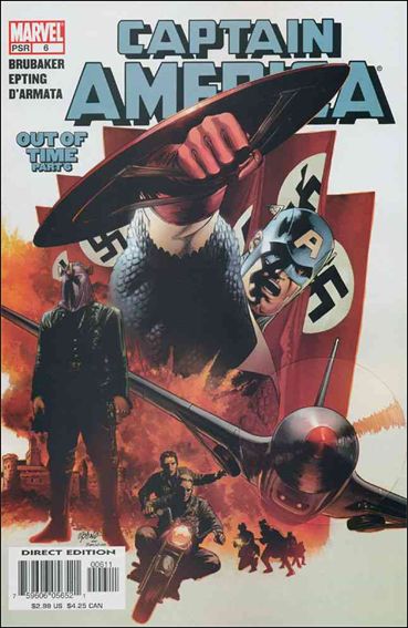 Captain America (2005) issue 6 Captain America Cover