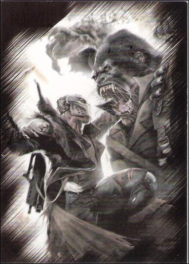 Marvel Heroes and Villains (Base Set) card 16 Gorilla-Man vs Scourge