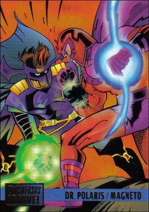 DC Versus Marvel / Marvel Versus DC (Base Set) card 90 Dr. Polaris/ Magneto