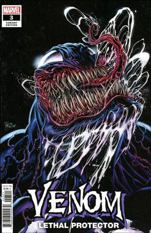 Venom: Lethal Protector (2022) issue 3-B Kyle Hotz Cover