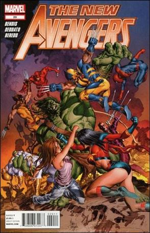 New Avengers (2010) issue 20 Mike Deodato Jr. Cover