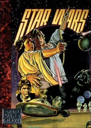 Star Wars Galaxy: Series 1 (Factory Base Set) card 55 White III / Struzan