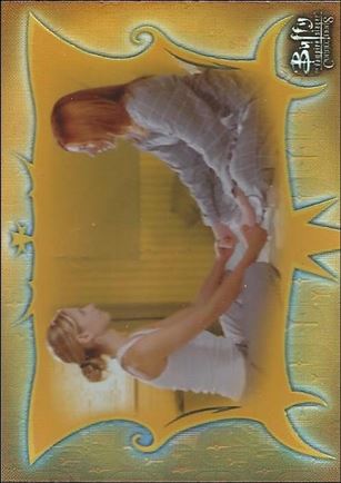 Buffy the Vampire Slayer: Connections (Base Set) card 32 Willow + Buffy: Central Connection