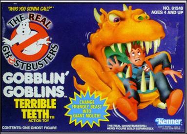 Real Ghostbusters: Gobblin' Goblins figure 2 Terrible Teeth