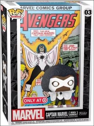 Pop! Comic Covers (Marvel) figure 3 Captain Marvel (Avengers #227, Oct. 1982)