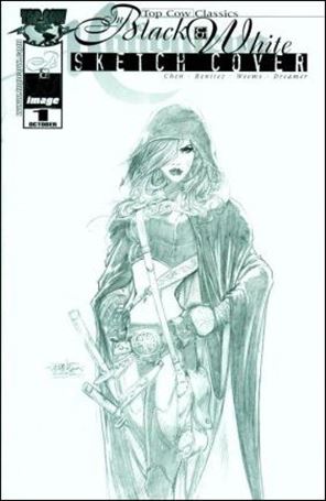 Top Cow Classics in Black and White: Magdalena issue 1-B Sketch Cover
