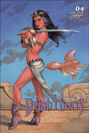Dejah Thoris (2019) issue 4-C Joseph Michael Linsner Cover