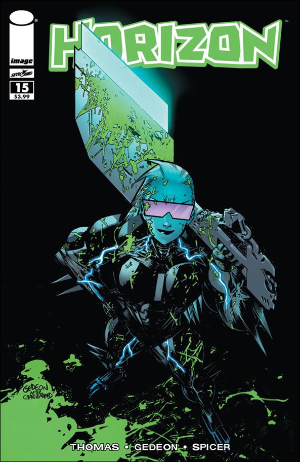 Horizon (2016) issue 15-B Juan Gedeon Walking Dead Tribute Cover