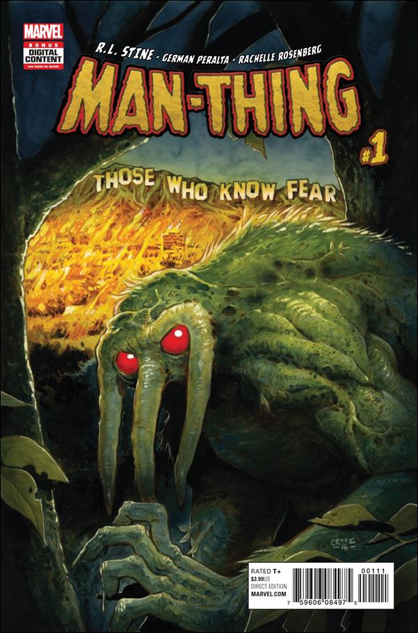 Man-Thing (2017) issue 1 Tyler Crook Cover