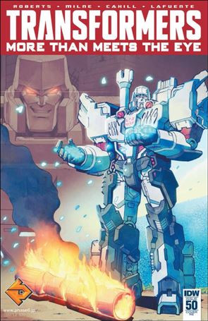 Transformers: More Than Meets the Eye (2012) issue 50-F Hayato Sakamoto & Casey W. Coller Phase6 Cover