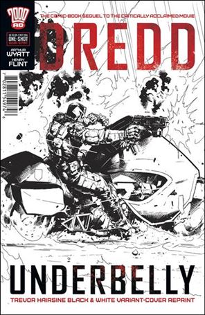 Dredd: Underbelly issue One-Shot-C Trevor Hairsine cover