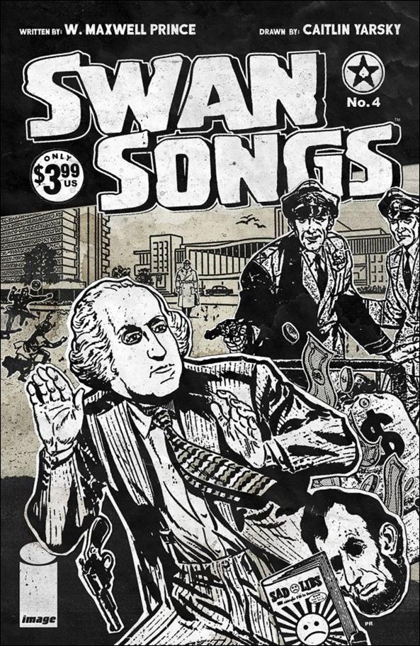 Swan Songs issue 4-B Paul Rentler Cover