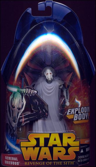 Star Wars: Revenge of the Sith 3 3/4" Basic Action Figures figure 36 General Grievous (Exploding Body!)