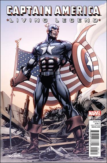 Captain America: Living Legend issue 1-B Neal Adams 1:25 Cover