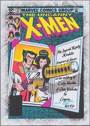 Marvel Beginnings: Series 3 (Breakthrough Issues Comic Cover Subset) card B-114 The Uncanny X-Men #172