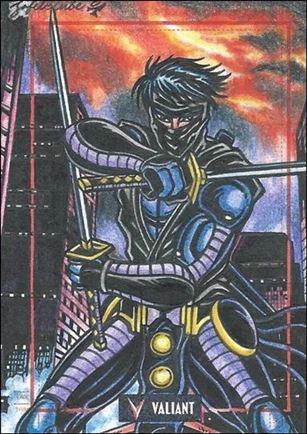 2013 Valiant Comics Preview Trading Card Set (Sketch Card Subset) card JCu-03
