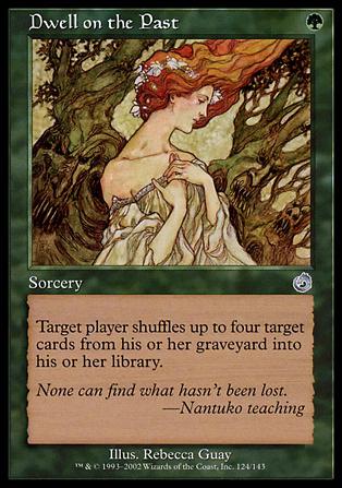 Magic the Gathering: Torment (Base Set) card 124 Dwell on the Past