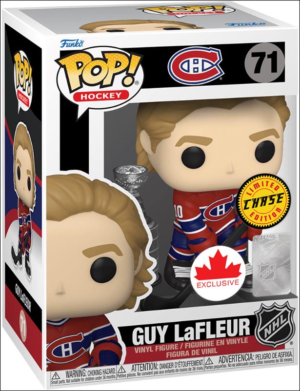 Pop! Hockey figure 71-B Guy LaFleur (w/ Stanley Cup) Chase