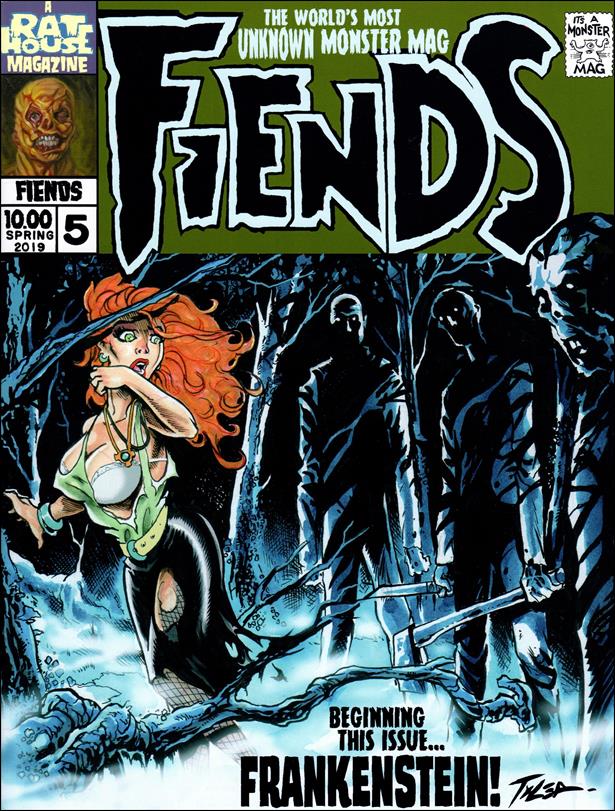 Fiends (2018) issue 5 Tim Tyler Cover