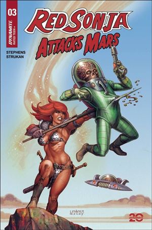 Red Sonja Attacks Mars Cover Image 2