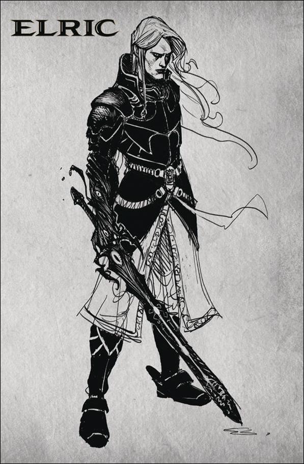 Elric: The White Wolf issue 1-C Robin Recht Design Cover
