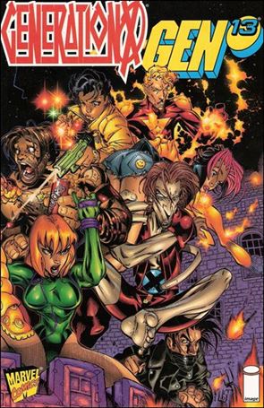 Generation X/Gen13 issue 1-B Chris Bachalo Wraparound Cover