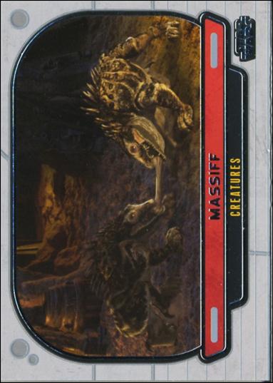 Star Wars Galactic Files (Base Set) card 303 Massiff Creatures