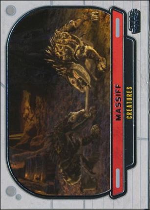 Star Wars Galactic Files (Base Set) card 303 Massiff Creatures
