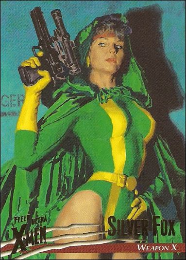 1996 Fleer Ultra X-Men: Wolverine (Base Set) card 8 Silver Fox