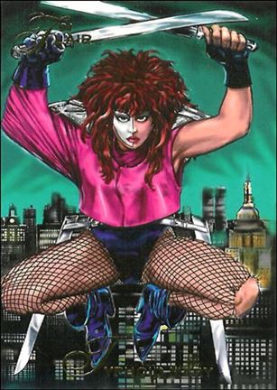 Marvel Annual Flair '94 (Base Set) card 62 Typhoid Mary