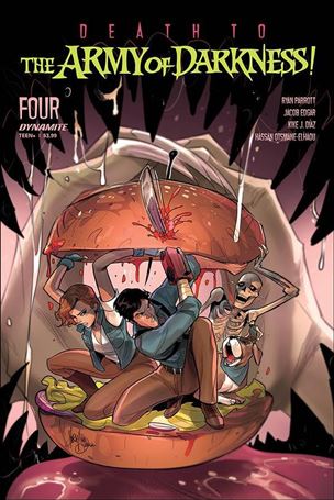 Death to the Army of Darkness issue 4-C Mirka Andolfo Cover