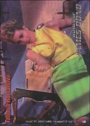 Women of James Bond in Motion (Base Set) card 6 From Russia With Love - Tatiana Romanova