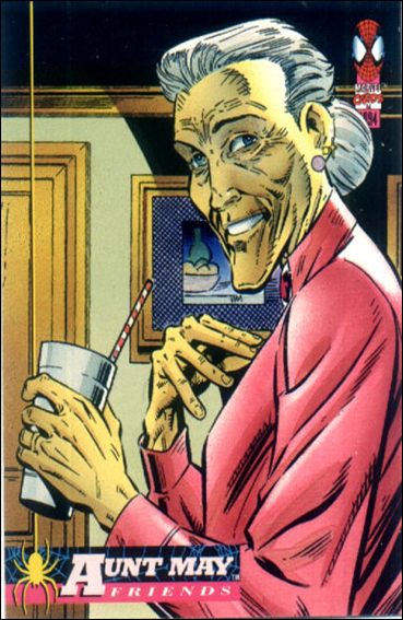 Amazing Spider-Man (Base Set) card 125 Aunt May