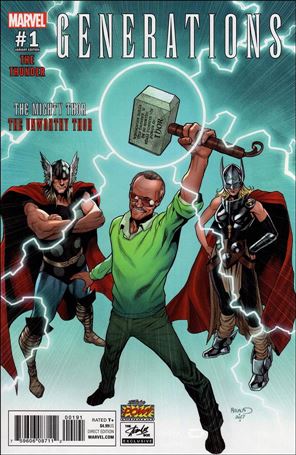 Generations: The Unworthy Thor & The Mighty Thor issue 1-I Stan Lee Box Cover