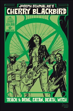 Cherry Blackbird issue 1-C Green Cover (2nd Printing)