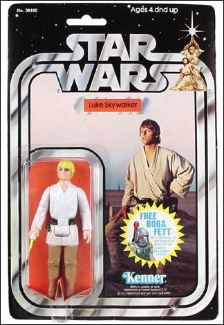 Star Wars 3 3/4" Basic Action Figures (Vintage) figure 3-B Luke Skywalker (SW 20/21 Back)