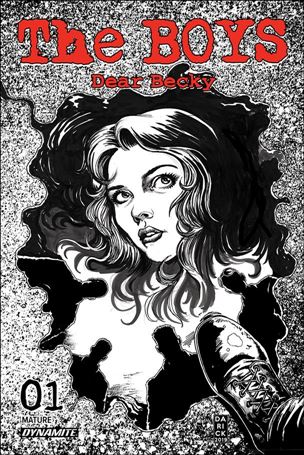 Boys: Dear Becky issue 1-C 1:15 Black & White Cover