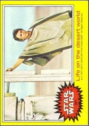Star Wars: Series 3 (Base Set) card 191 Life on the desert world
