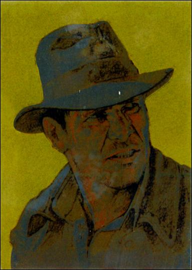 Indiana Jones Masterpieces (Foil Subset) card 4-C Gold Foil 1/99