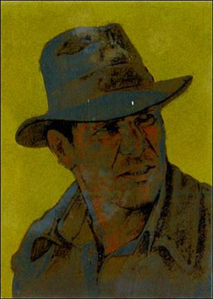 Indiana Jones Masterpieces (Foil Subset) card 4-C Gold Foil 1/99