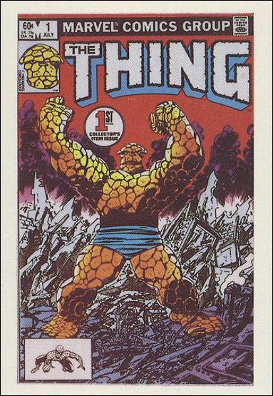 Marvel Super Heroes First Issue Covers (Base Set) card 53 The Thing