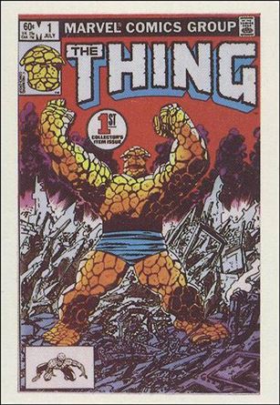 Marvel Super Heroes First Issue Covers (Base Set) card 53 The Thing