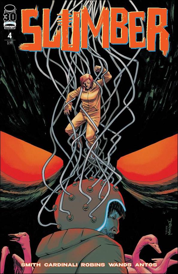 Slumber issue 4-B Declan Shalvey Cover