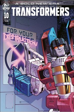 Transformers (2019) issue 10-B Bethany McGuire-Smith Cover