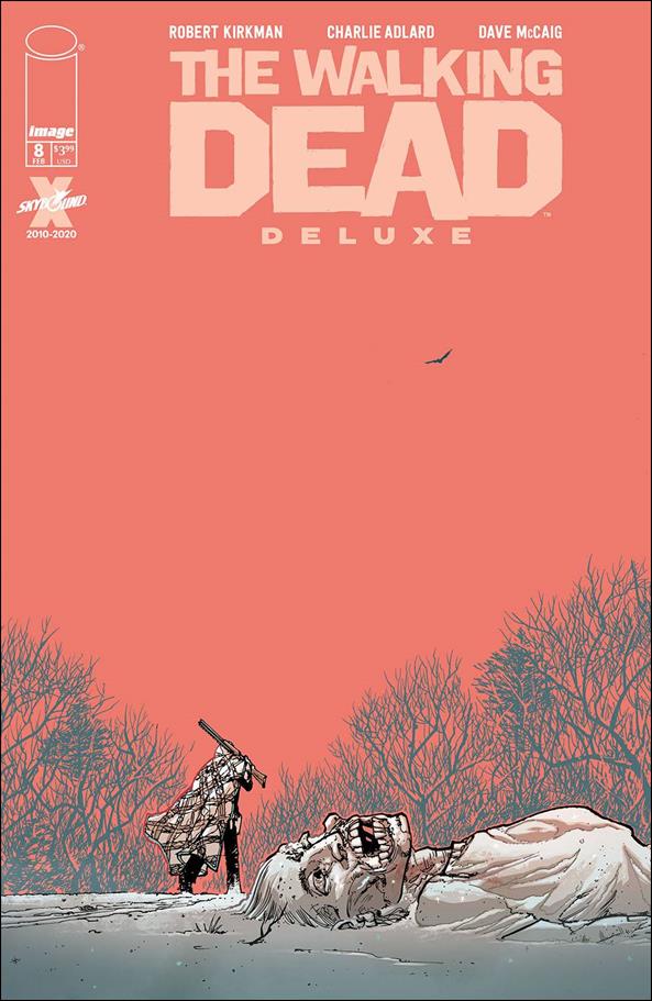 Walking Dead Deluxe issue 8-B Tony Moore Cover