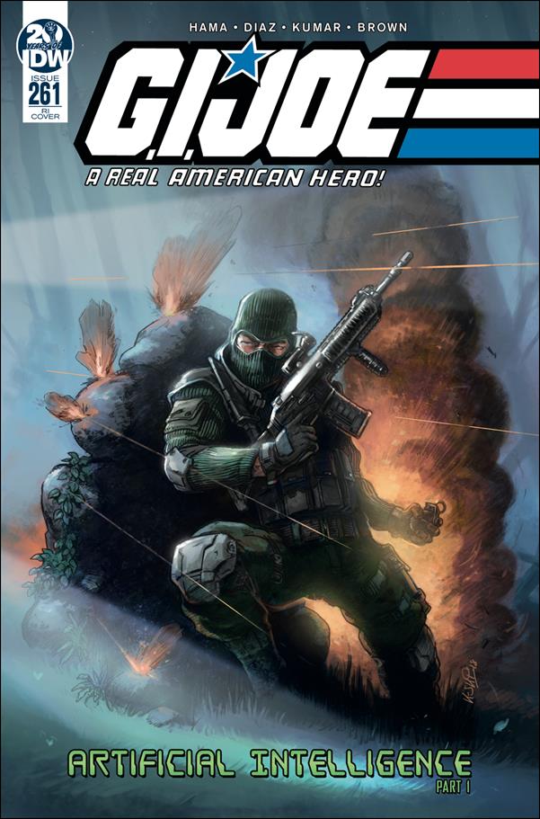 G.I. Joe: A Real American Hero issue 261-C Klaus Scherwinski 1:10 Cover