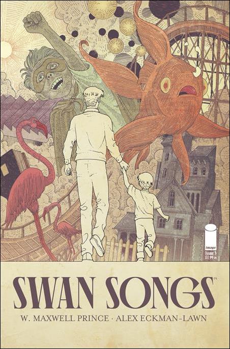 Swan Songs issue 5-C Martin Morazzo & Chris O'Halloran 1:50 Cover